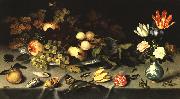 AST, Balthasar van der Flowers and Fruit  fg oil painting reproduction